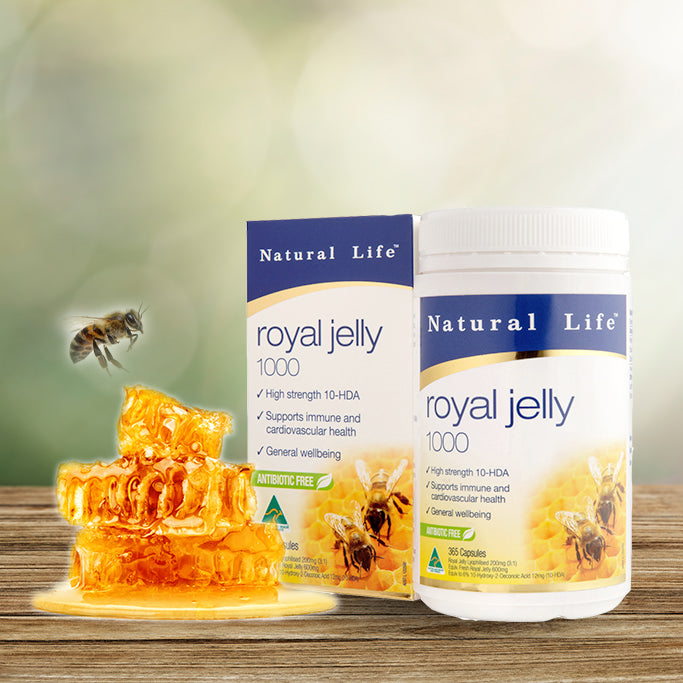 Natural Life Royal Jelly 1000 365 Caps