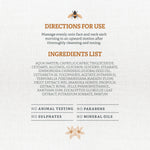 Load image into Gallery viewer, Wild Bee by Natural Life Nourishing Face Cream - Directions for Use, Ingredients List

