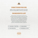 Load image into Gallery viewer, Wild Bee by Natural Life Moisturising Lip Balm - Directions for Use, Ingredients List
