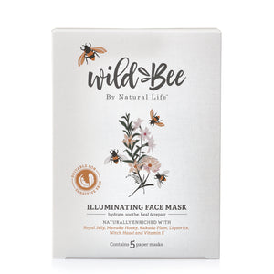 Wild Bee by Natural Life Illuminating Face Mask