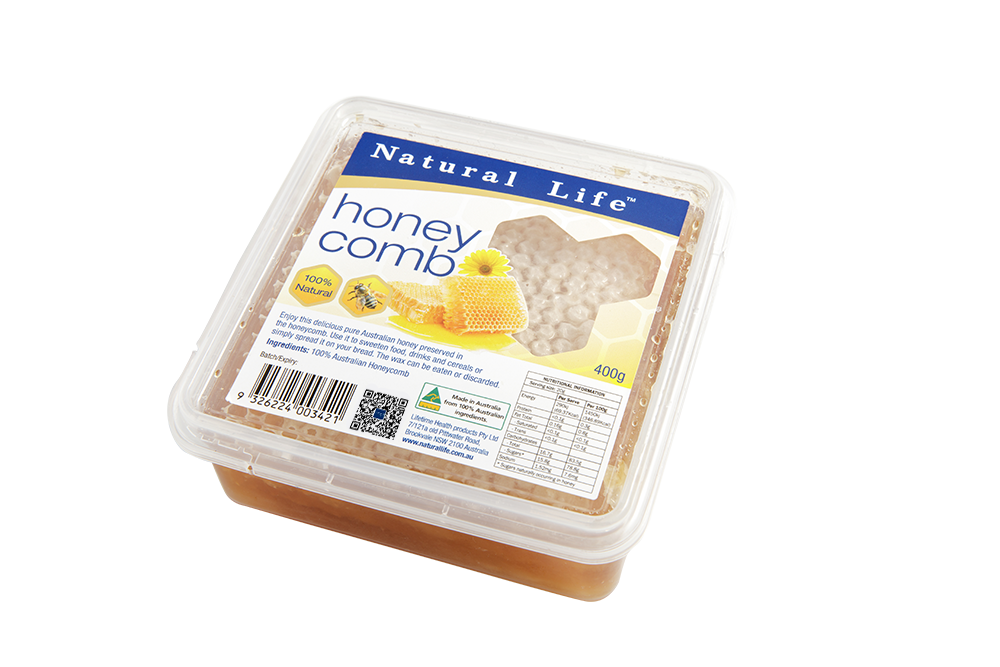 Natural Life Honey Comb 400g