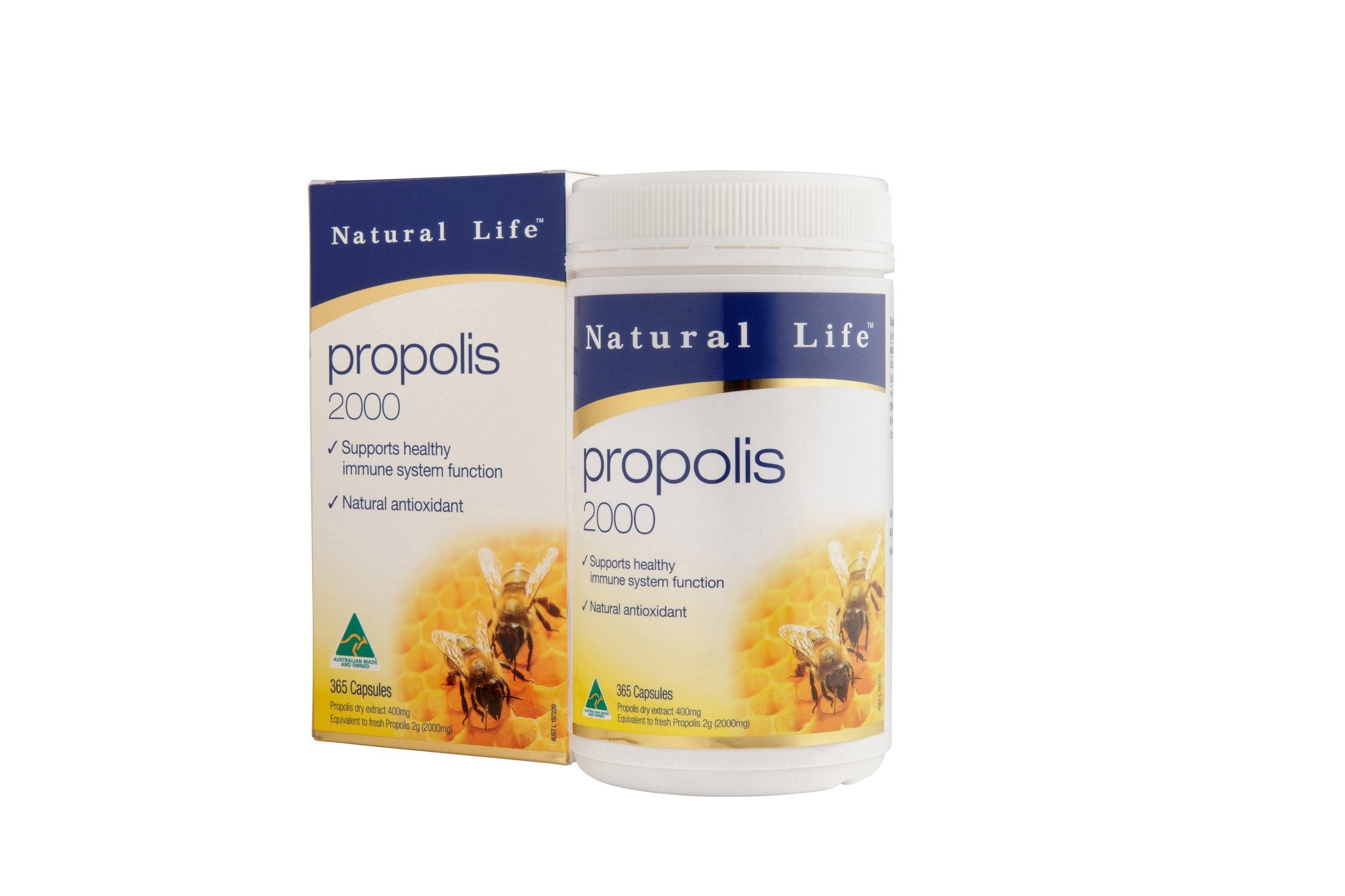 Natural Life Propolis 2000 365 Capsules